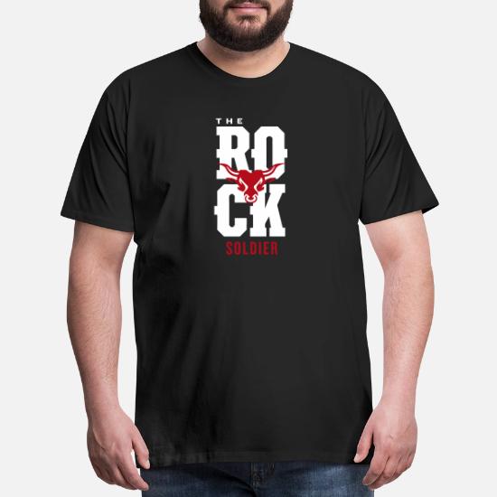 the rock soldier t shirt